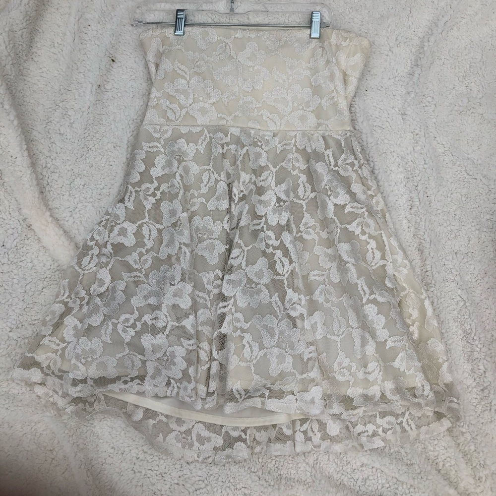 2 for 14 💋💋 strapless dress large - Picture 2 of 3